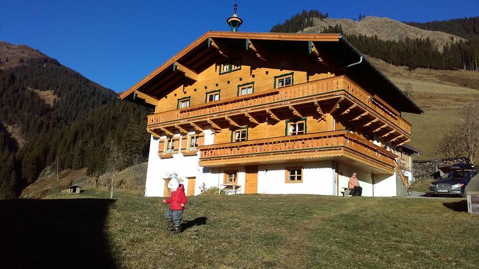 Ferienwohnung Biobergbauernhof Brandenau Taxenbach Exterior foto